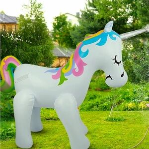 Backyard fun Unicorn Sprinkler